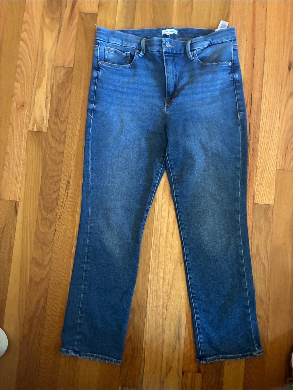 Good American Good Straight Leg Jeans